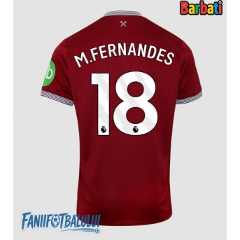 West Ham United Mateus Fernandes #18 Tricou Fotbal Replică 2025-26 Barbati Acasa